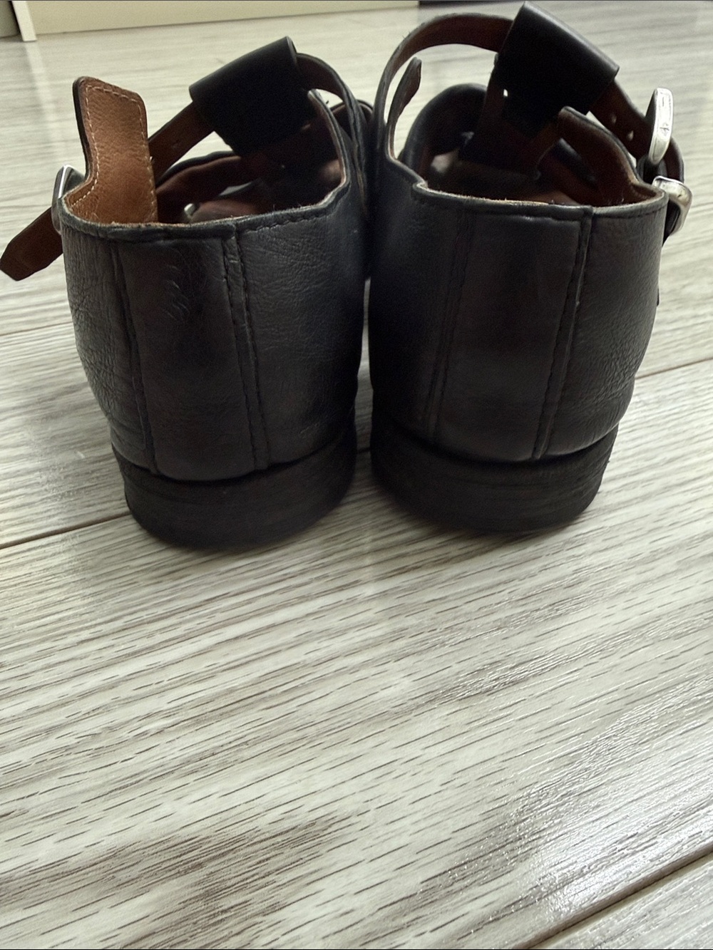 A.S. 98 Leather Sandals - Picture 5 of 9